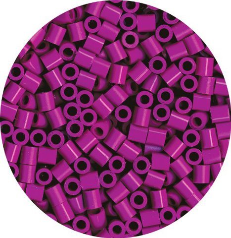 Game / Play Perler Beads 1000 Per Package - Plum. Colored, Jewelry, Accessories, Shapes, Design, Pattern Toy / Child / Kid