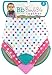 Bazzle Baby Banda Bib Soother, Machine Washable Bandana Drool Bib, 0-24 Months (Girls Set 1)