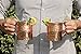 Premium Moscow Mule Copper Unlined Mug, 100 Percent Pure Solid Copper (16-Ounce, Hammered, Set of 2)