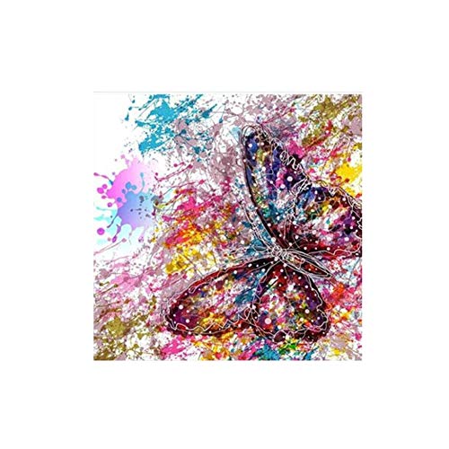 Fablcrew Painted Butterfly Pattern Full Drill Decorating 5D DIY Diamond Paiting Embroidery Paintings Pictures Size 30x30cm