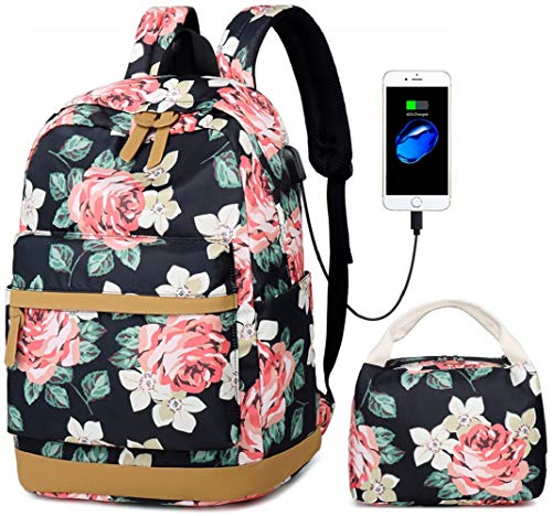 girls floral backpack