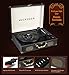 Vinyl Record Player LP Turntable Suitcase Portable Record Player Built-in Speaker Wireless Turntable Player Support USB SD Phonograph with Unique Designthumb 3