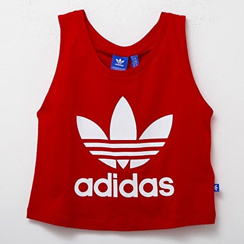 Amazon アディダス Adidas Ay8136 Loose Crop Tank タンクトップ レディース タンクトップ シンプル ショート丈 Vivred M レッド 並行輸入品 キャミソール タンクトップ 通販