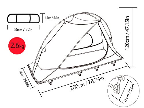 desert walker cot tent