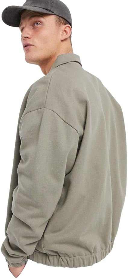 oversized jersey jacket