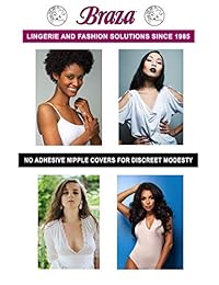 Braza - Cubiertas de silicona reutilizables para pezón (1 par), color beige, gris pardo o marrón