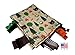 Baby Sensory, Security & Teething Closed Ribbon Tag Lovey Blanket with Minky Dot Fabric: 14”X18” (Forest)