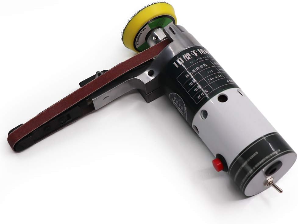 Festnight Electric Belt Sander Mini Belt Sander Electric Grinder Small