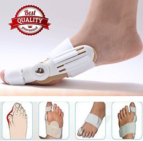 1 Pair Bunion Splint Big Toe Corrector Hallux Valgus Straightener Foot Pain Relief Orthopedic Day Night Correction Feet Care Tool