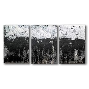 3 Panel Canvas Wall Art Abstract Color Pictures Home Wall Decorations for Bedroom Living Room Paintings Canvas Prints Framed - 16"x24" x 3 Panels