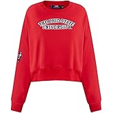 Pro Standard NCAA womens Womens College Classic Essentials Brushed Back French Terry Crewneck Sweatshirt