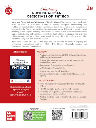 Mastering Numericals and Objectives of Physics Class IX | 2nd Edition | Stalin Malhotra 1