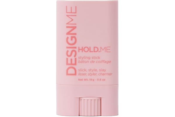 Design.Me HOLD.ME Styling Stick | Vegan Hair Wax Stick for Women | Controls Frizz, Tame Flyaways & Smooths Hair | With Long-L