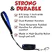 BENICCI [Strong] Dog Leash with Bonus Free Waste Bag Dispenser – Thick Padded Dual Handles, Includes Poop Bags & 100% Nylon (6ft. Long) – Comfortable Grip – Ideal for Large, Medium and Small Dogs
