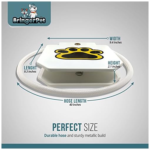 Dog Water Dispenser Pet Fountain Upgraded 2019 Easy Paw Activated Dog