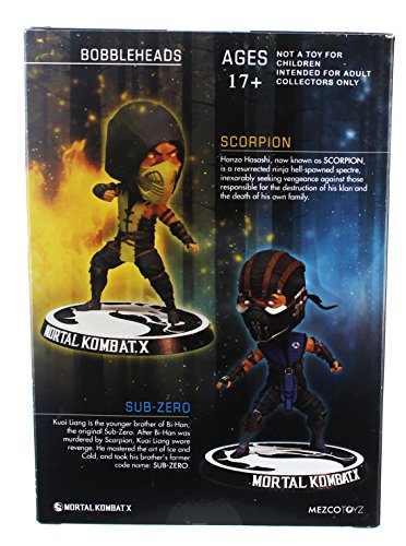 Mortal Kombat Scorpion 6" Exclusive Arcade Block Bobblehead