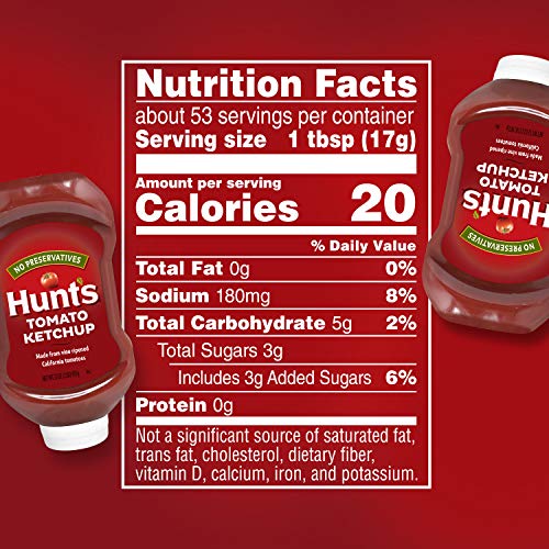 HUNT’S TOMATO KETCHUP SQUEEZE BOTTLE, 32 OZ