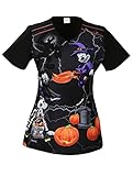 Tooniforms Women's Contemporary Fit V-Neck Top
