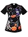 Tooniforms Women's Contemporary Fit V-Neck Top,TF608XB6