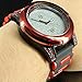 Techno Pave Silicon Band Icy Black Gold Finish Red Dial Lab Diamond Mens Watch