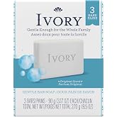Ivory Soap Personal Bar 3.1 Ounce, Pack of 3