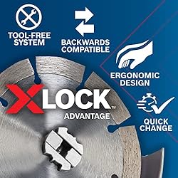 Bosch GWX13-60PD 6 In. X-LOCK Angle Grinder with No