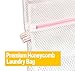 Dearjana Set of 2 Honeycomb Mesh Laundry Bags - 2 Jumbo XX-Large Sturdy Wash Bags for Delicate, Sweaters, Long Sleeved Shirts, Undergarments, Tank Tops, Hosiery, Baby Clothes