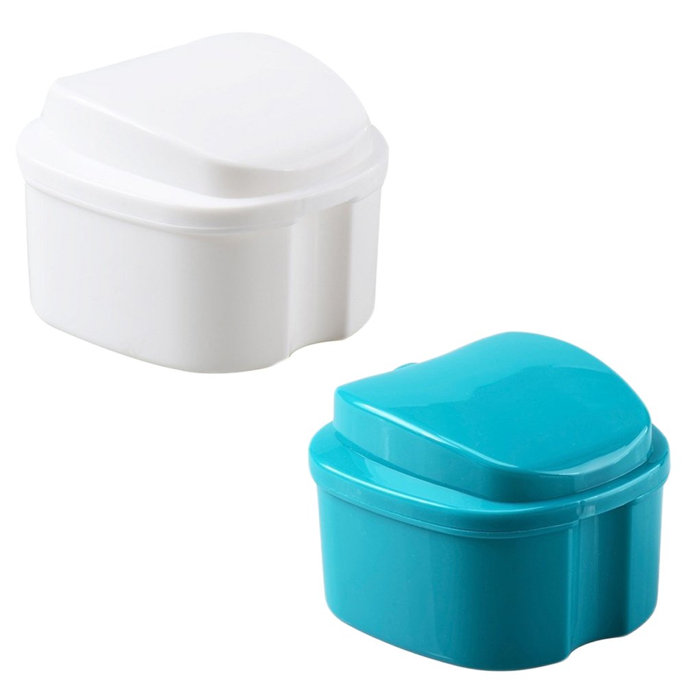 ORAfix Complete Care Premium Denture Bath, Colors May Vary: Health & Personal Care