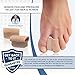 Dr. Frederick's Original Fabric Toe Protectors - 2 ct - Bunion Relief Toe Spacer Set - Fabrigrip Separator Caps for Men & Women