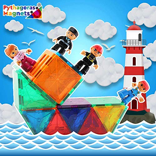 1 Pythagoras+Magnets+Magnetic+Figures+Set