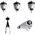 5Pcs Engine Motor Mount Kit Compatible with Enclave 2008 3.6L/ Acadia/Saturn Outlook 2007 2008 3.6L Replacement for A5499HY A5426 A5428 15936657 15942412 25857751