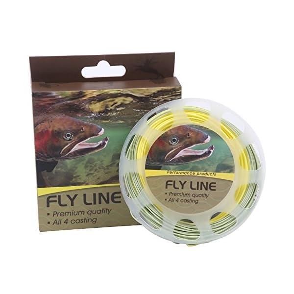 Maxcatch-Fly-Line-with-Welded-Loop-Weight-Forward-Floating-Line-100ft-OrangeBlue-3F4F5F6F7F8F