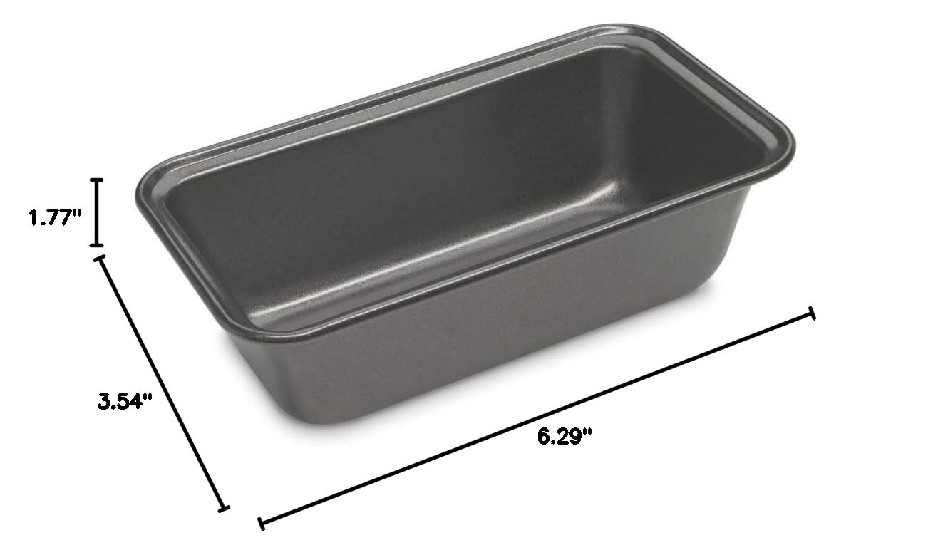 Cuisinart CMBM-4LP Mini Loaf Pan 4 Count (Pack of 1)