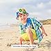 Women's Summer Cotton Bucket Beach Hat Foldable Sun Hat