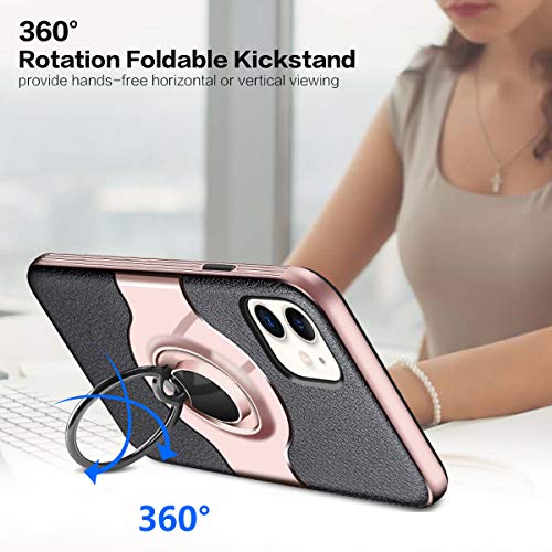 image for Vofolen Case for iPhone 11 Case with Ring Holder Kickstand Anti-Slip