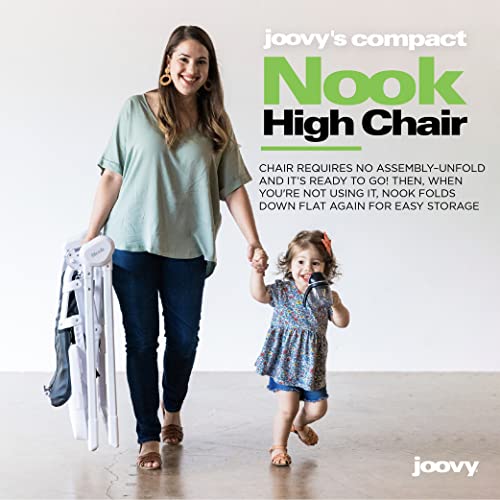 Joovy Nook High Chair Featuring FourPosition Adjustable Swing Open
