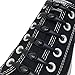 No-Tie Elastic Shoelaces for Kids and Adults - Pure Black