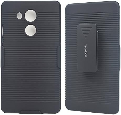 TKMore Belt Clip Case For Huawei Mate8 Holster Hard Shell Color Black
