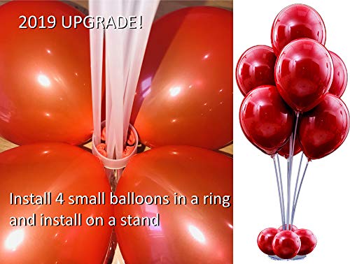 image for 4 PCS Stable Table Balloon Stand Kit for party decoration. In set - 28