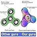 Maeffort Hand Spinner, Tri Fidget Spinner Rainbow Colorful Stress Reducer Toy High Speed Low-noise for Kids and Adults, Single/both Hands Stress Toys For ADD,ADHD,Anxiety,Autism,Boredom