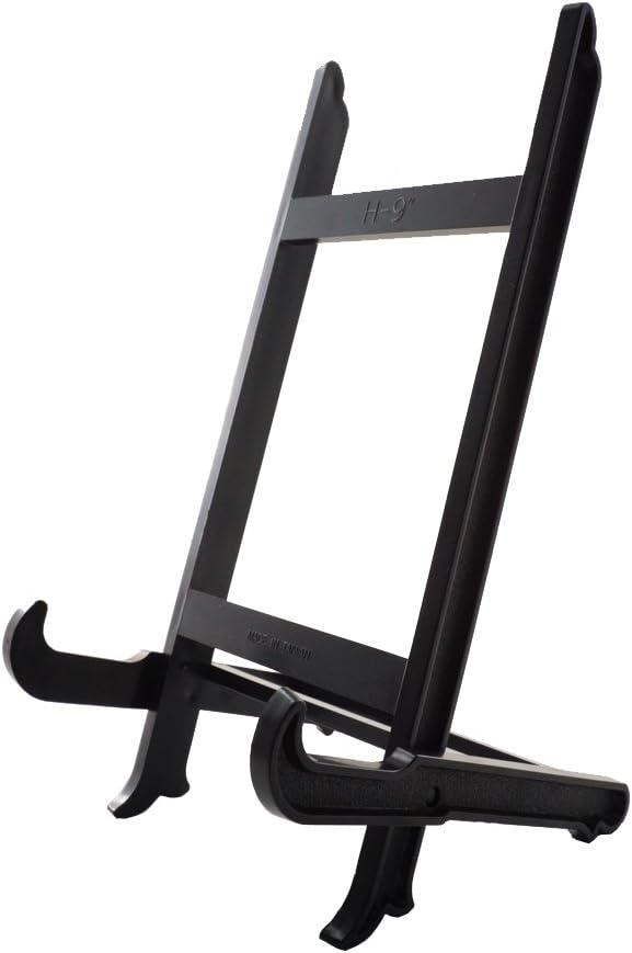 Large Plate Stand Holder Picture Frame Stand Easel Display Stand Black Amazon.co.uk Kitchen & Home
