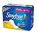 Stayfree Ultra Thin Regular Pads For Women, Wingless, Reliable Protection and Absorbency of Feminine Moisture, Leaks and Periods, 44 count