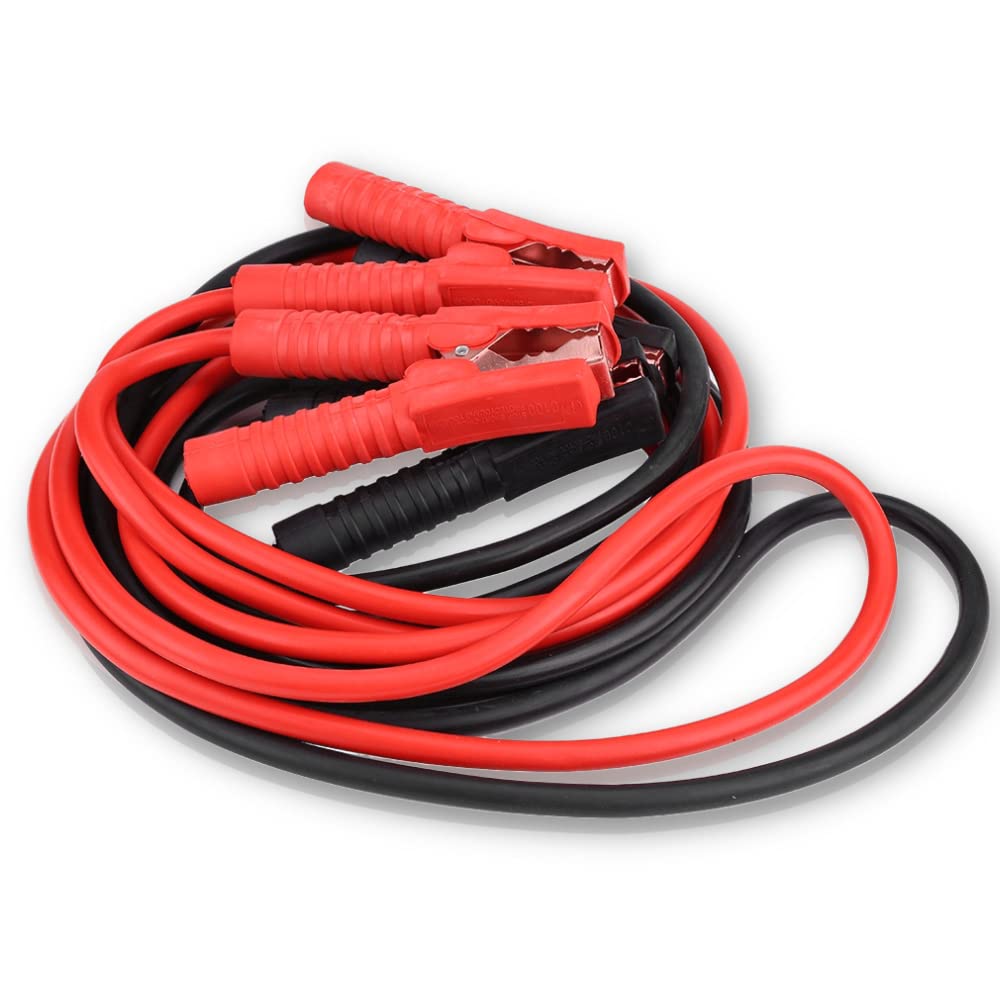KIMISS Insulated 1 Pair of 12V Car Power Booster Cable Emergency Battery Jumping Cables Battery Line(4M/2000A)