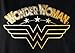 DC Comics Wonder Woman Plus Size T-Shirt Logo Gold Foil Print Black (3X)