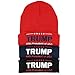 Made in USA Exclusive 2024 47th President 3D Trump Skull Knit Beanie Cap President Beanie Hat