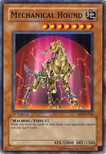 Yu-Gi-Oh! - Mechanical Hound (CRV-EN018) - Cybernetic Revolution - Unlimited Edition - Common