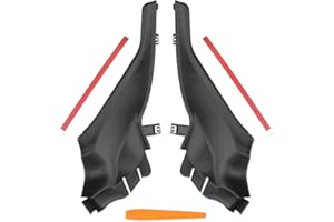 VelvetunVillay Windshield Wiper Cowl Cover Trim Panel Driver and Passenger Side Fit for Jeep Cherokee 2014 2015 2016 2017 2018 Replace 68102560AE 68102560AC