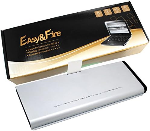 Easy&amp;Fine Laptop Battery A1280 for Apple MacBook 13'' Late 2008 A1278(not fit 2009 2010 2011 version A1278) MB771 MB771/A MB771J/A MB771LL/A(Aluminum Unibody Li-Polymer 45Wh) 1 Year Warranty!