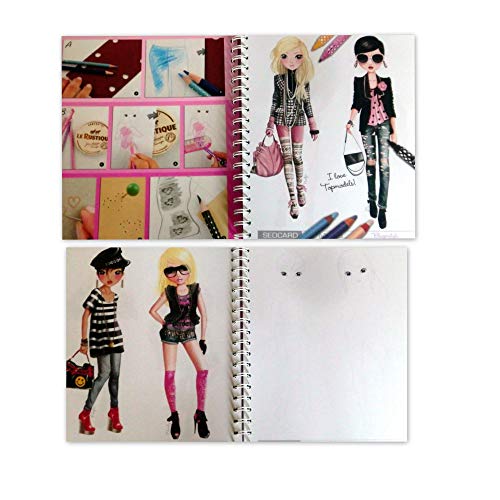 Top Model Fashion Design Colouring Book Buy Online in UAE. Toys And Games Products in the
