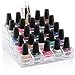 Decozen Makeup Organizer - Vanity Storage for Makeup Brushes, Nail Polish, Lipstick, Mascara, Perfumes, Lip Gloss, Foundation, Jewelry - Perfect Room Decor - 25 Slot & 5 Tiers